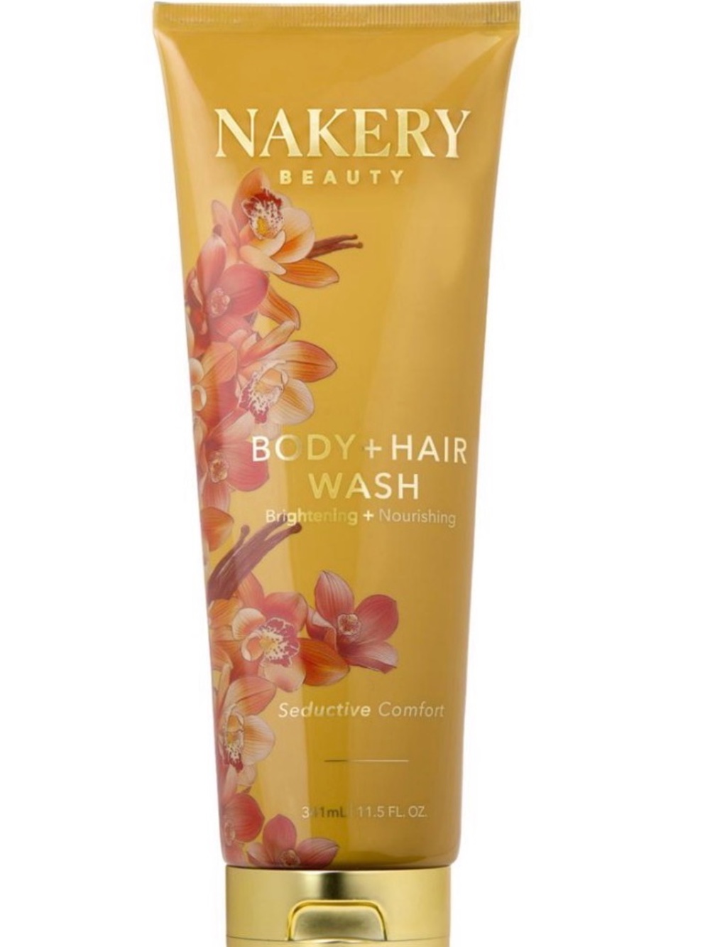 Nakery Beauty Body + Hair Wash — Gold Brightening Wash